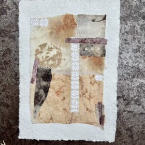 Collage Purple Red Flowers No 2